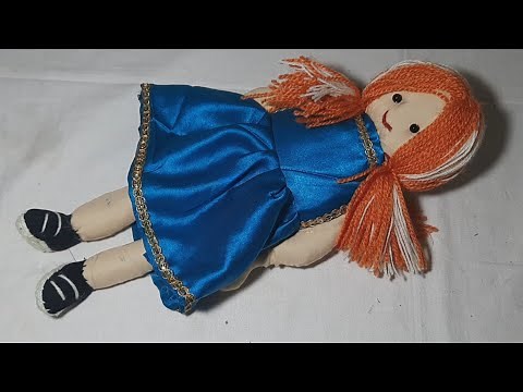doll making with cloth.doll making. kapde se gudiya banane ka tarika. handmade doll. doll craft