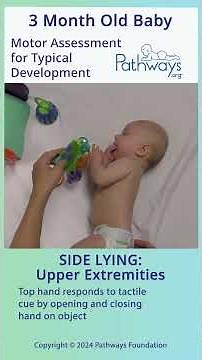What Side-Lying Tells You About Baby’s Motor Development #shorts