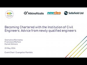 Becoming Chartered with the Institution of Civil Engineers: Advice from newly qualified engineers