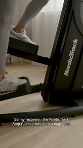 Maintain your strength and cardio on a low-impact machine. The Step Climber XL checks all of the boxes. | NordicTrack