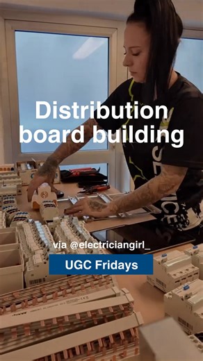 Some incredible distribution board building here from @electriciangirl_ using Hager equipment. It’s amazing seeing everyone's different process! 🧠 #ElectriciansOfInstagram #ElectricianLife #Electricians #ElectriciansRock #LifeOfAnElectrician #sparky #sparkylife #Installation #ugcfridays | Hager