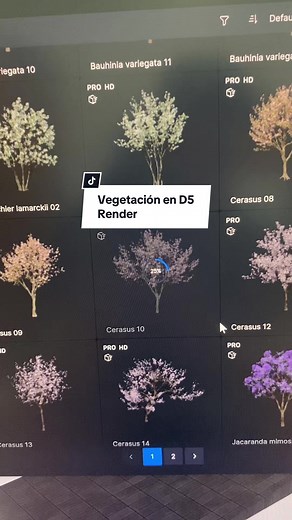 Cómo agregar vegetación en D5 Render #rendering #render #sketchup #arquitectura #d5r