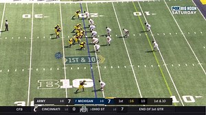 7.4K views · 175 reactions | What a rollercoaster of emotions  Michigan's touchdown is controversially brought back and Army force a turnover on the next play! | College Football on FOX | Facebook