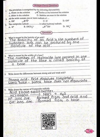 #science practical book#9th#part 1#experiment 4