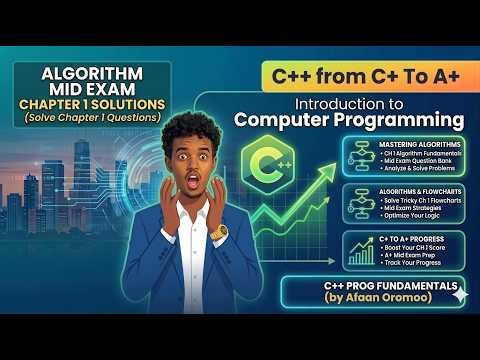 C++ Mid Exam Preparation 🚀 | Questions, Answers & Explanation