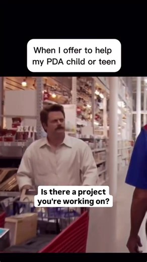 Relate? 😝 This is a perfect example of “equalizing” - a PDA child needing to feel “above” a safe person to get back to perceived safety. This is nervous-system driven behavior. 👉 not goal-oriented 👉 not a “lack of skills” 👉 not even under their conscious control And as parents we have a “decision point” when this happens: we can activate them by trying to teach or correct in the moment OR we can let it gooooooooo… I know this is hard, I know your nervous system is activated, I know it feels 