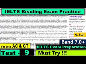 IELTS Reading Practice Test 2023 with Answers [Real Exam - 9 ]