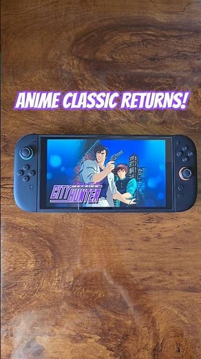 City Hunter Nintendo Switch 2 🔥 Classic Anime Action Returns! #Shorts