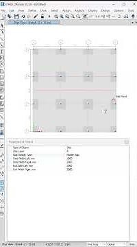 Draw Design Strip in ETABS #shorts