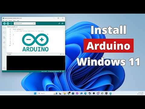 How to Install Arduino Software IDE on Windows 11