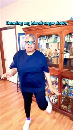 Dancing my blood sugar down #danceexercise #exercise #dance #trending