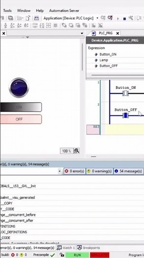 PLC programming for set & reset function in LD. #plcprogramming #plcprogrammingcourse #ai #codesys
