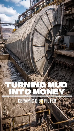 The Machine That Saves Millions#ceramicfilter #mining #heavyequipment #industrialmachinery #engineering
