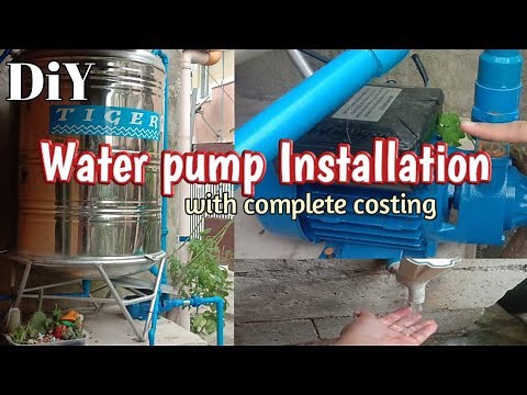 Diy water pump installation