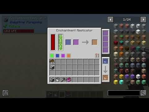 Industrial foregoing: Enchantment applicator (how to use)