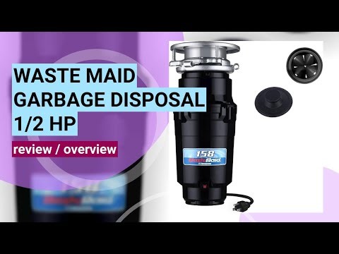 Review: Waste Maid 1/2 HP Garbage Disposal - Powerful & Quiet Performance!