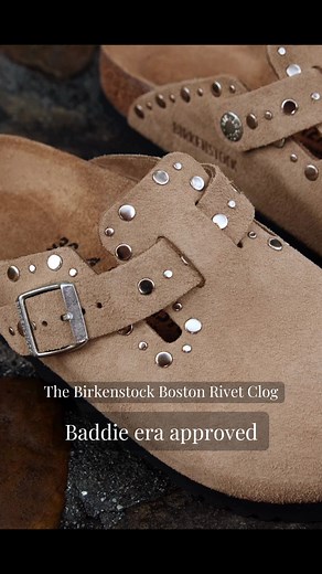 Stylish Comfort: Birkenstock Boston Rivet Clog for Baddies