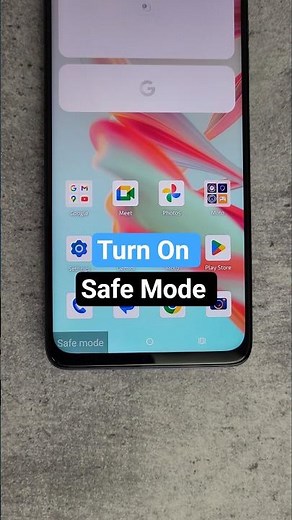 how to turn on safe mode | enable safe mode in motorola #safemode #motorola #techshorts
