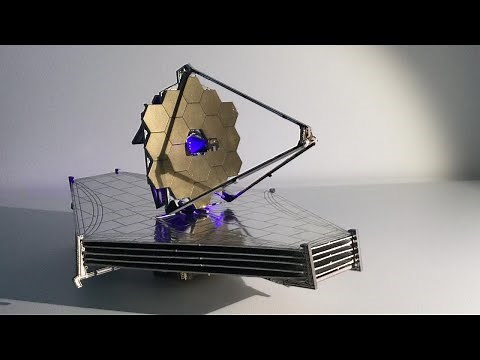 Making a James Webb Space Telescope model | Geek Club | Space O Electronic kit