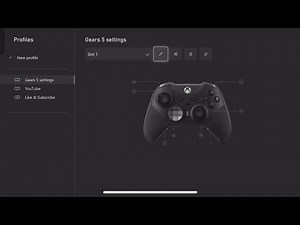 Controller Settings