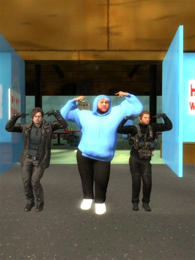 Replying to @myluck1luv_ Espresso (Caseoh edition) #caseoh #leonkennedy #chrisredfield #residentevil #dance