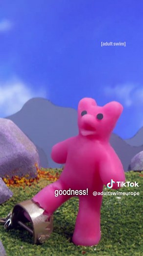 Robot Chicken gummy bear clip — I'm So Happy Cuz I'm a Gummy Bear