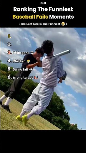 Ranking the Funniest Baseball Moments ⚾😂