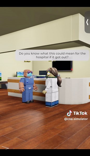CNA Sim Drama Ep.2 “Allegations” #roblox #cna #nurse | roblox
