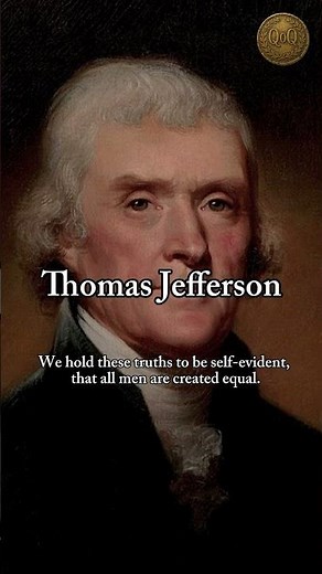 THOMAS JEFFERSON on Equality #shorts