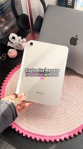 Customising My iPad mini 7 ✨ | Stickers & Case Setup