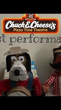 Animatronics first performance Chuck E. Cheese
