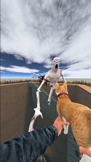 SCP-096 vs 1000 C4 Explosives! 😱💥 #Explosion #Maze #Shorts #Sandbox