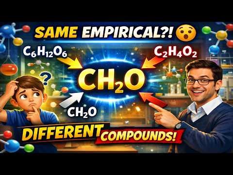 Empirical vs Molecular Formula Explained | Same Empirical, Different Compounds?