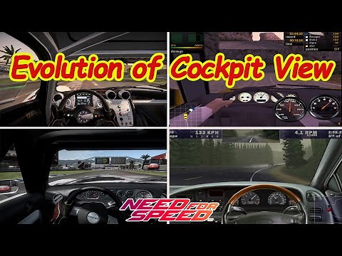 Evolution of Cockpit View of Need for Speed Games 2020