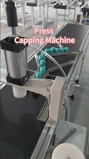 Press Capping Machine | Automatic Press-On Capping Solution