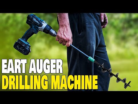 Earth Auger Drilling Machine - Post Hole Digger Hand Drilling Machine | Agriculture Machine