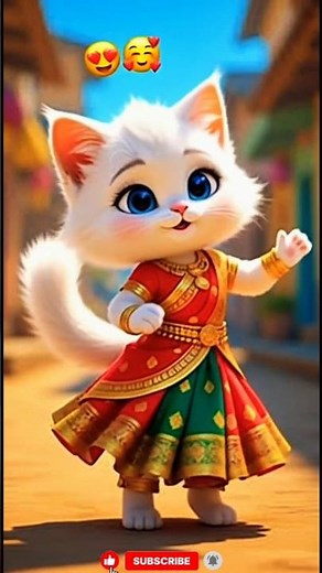 #love ""Baby cat belly dancer💃🩰dance and singing and dancin🎤🎶😺#caton #cat #catinterview