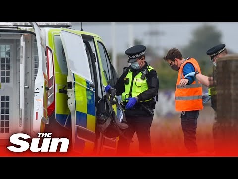 Eco-protesters spark chaos on M25 with NINTH protest