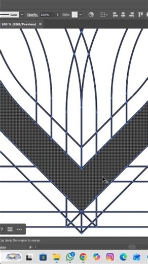 Illustrator Tutorial | Create a Complex Shape Design in the Coolest Way 😎🔥