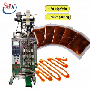 [Hot Item] Automatic Coffee Liquid Shape Sachet with Lid Packing Machine