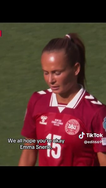 Come back stronger! #emmasnerle #headinjury #headinjuryfotball#denmark🇩🇰 #nationalteam #women #fotball #uefawomenseuro