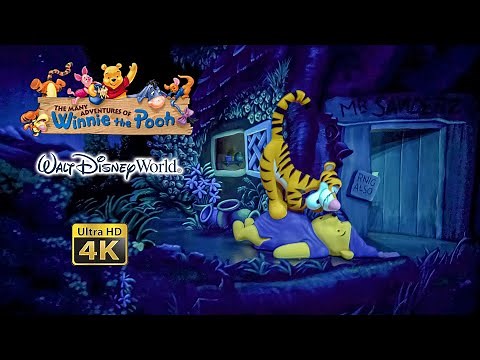 The Many Adventures of Winnie the Pooh On Ride Low Light UltraHD 4K POV Walt Disney World 2021 02 27