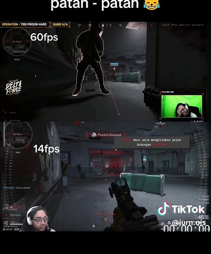 mending upgrade PC mas — reza auditore jalankan delta force 14 fps