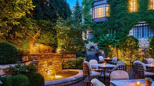 English Tudor-style hotel in Chicago suburbs named 'Best Resort Hotel in Midwest' -- again