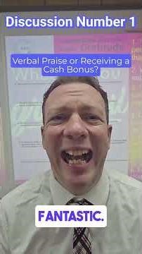 Verbal Praise vs Cash Bonus | What Motivates People More?