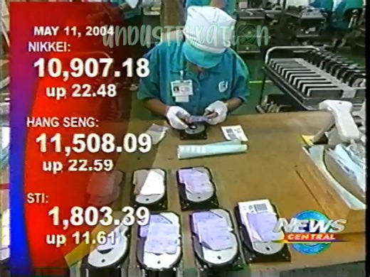 A complete broadcast of Studio 23’s News Central aired on May 10, 2004, covering election night developments during the Philippine general elections. | UndustFixation