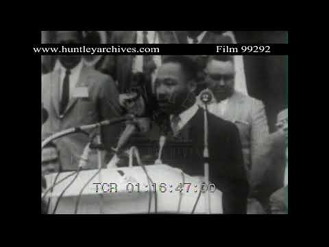 Martin Luther King - Give us the Ballot. Archive film 99292