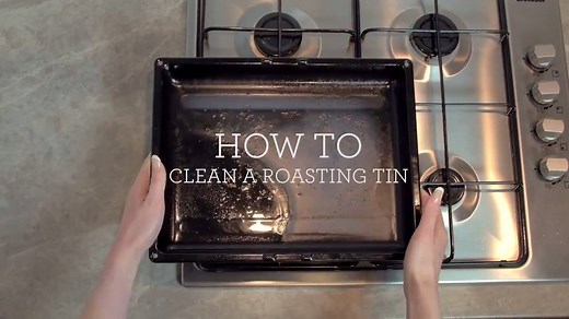 Greasy roasting tin post-Sunday roast? Try this... http://uk.goodho.us/2kzoRww | Good Housekeeping