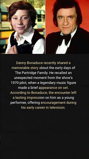 Danny Bonaduce Recalls a Legendary Johnny Cash Moment on The Partridge Family Set