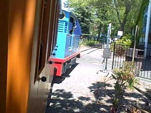 Thomas Town Train Ride Six Flags Vallejo CA